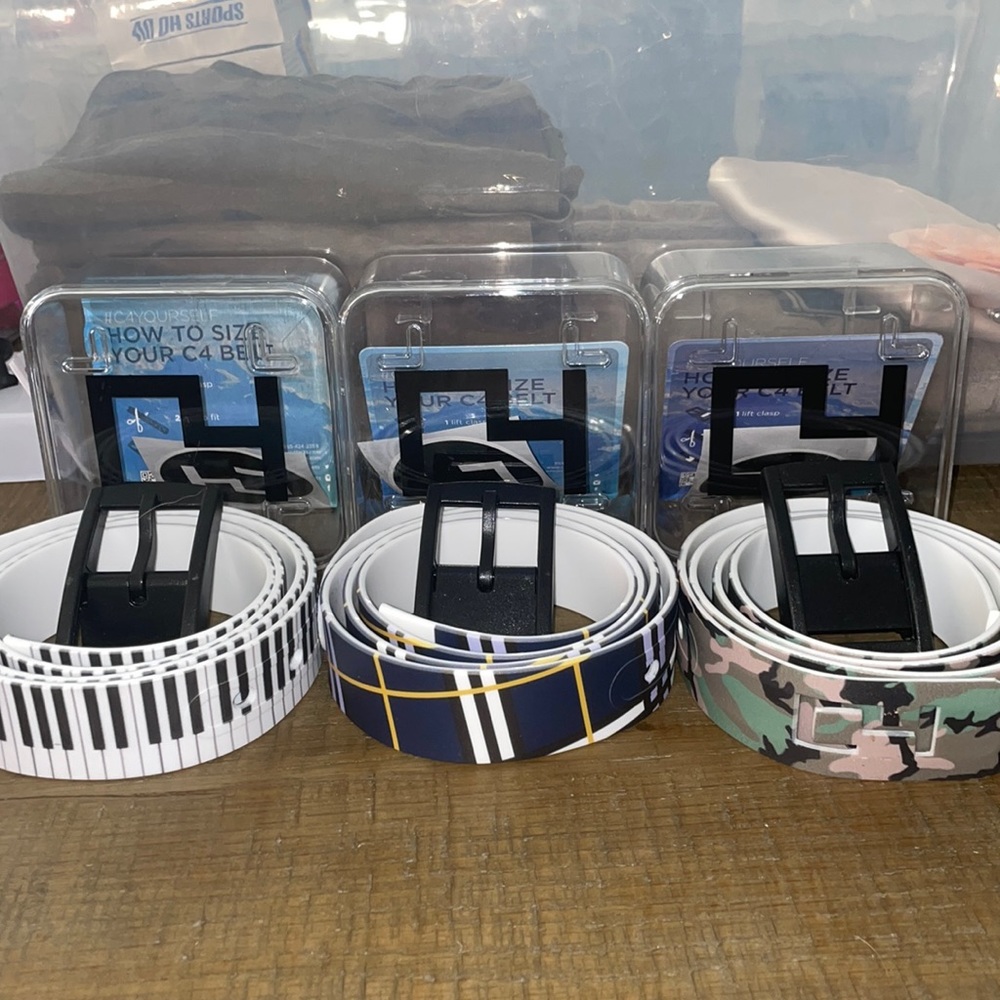 C4 riding belts